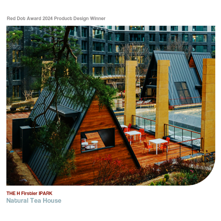 RED DOW AWARD 2024 PRODUCT DESIGN WINNER THE H FIRSTIER IPARK Natural Tea House